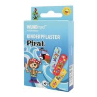 WUNDmed 10er-Pack Kinderpflaster Pirat
