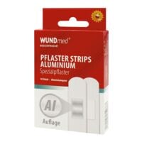 WUNDmed 10er-Pack Pflaster Strips Aluminium