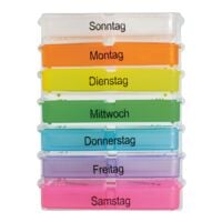 WUNDmed Tablettenbox Rainbow