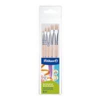 Pelikan 5-teiliges Schulpinsel Starter-Set Serie 613F
