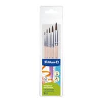 Pelikan 5-teiliges Haarpinsel Starter-Set Serie 24