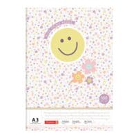 Brunnen Zeichenblock Happy Hippie A3 100 g/m 20 Blatt