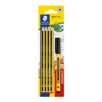 Bleistift-Set STAEDTLER Noris HB Set BK 100% PEFC, HB, ohne Radiergummi