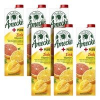 6er-Pack Fruchtsaft + Zink 1 Liter