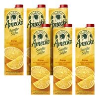 6er-Pack Fruchtsaft Sanfte Sfte Orange 1 Liter
