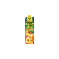 happy day 6er-Pack Fruchtsaft 100% Multivitamin 1 Liter