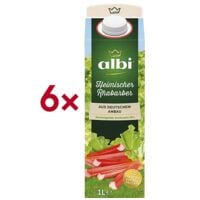 Albi 6er-Pack Fruchtnektar »Heimischer Rhabarber« 1 Liter