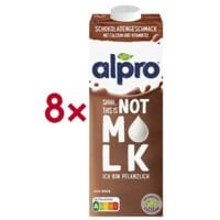 alpro 8er-Pack Sojadrink This Is Not Milk Schoko 1 Liter