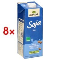 Alnatura 8er-Pack Bio Sojadrink »Soja Natur« 1 Liter