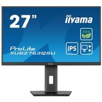 Iiyama ProLite XUB2763QSU-B1 IPS Monitor, 68,6 cm (27''), 16:9, QHD, HDMI, DisplayPort, 2x USB 3.2 Gen 1, Kopfhörer-/Mikrofonkombinationsbuchse