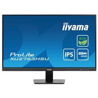 Iiyama ProLite XU2763HSU-B1 LED Monitor, 69,0 cm (27,2''), 16:9, Full HD, HDMI, DisplayPort, 2x USB, Kopfhrer-/Mikrofonkombinationsbuchse