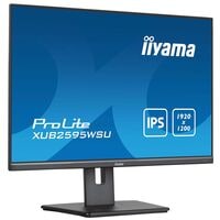 Iiyama ProLite XUB2595WSU-B5 LED Monitor, 63,0 cm (24,8''), 16:10, HDMI, DisplayPort, USB, VGA