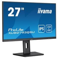Iiyama PROLITE XUB2793QSU-B7 LED Monitor, 69,0 cm (27,2''), 16:9, QHD, HDMI, DisplayPort, 2x USB, Kopfhrer-/Mikrofonkombinationsbuchse