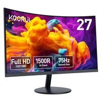 KOORUI 27N5CA VA Monitor, 68,6 cm (27''), 16:9, Full HD, HDMI, VGA KOORUI 27N5CA VA Monitor, 68,6 cm (27''), 16:9, Full HD, HDMI, VGA