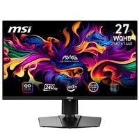MSI MAG 271QPXDE OLED Monitor, 67,31 cm (26,5''), 16:9, WQHD, 2x HDMI, DisplayPort, USB Typ C, Kopfhörer-/Mikrofonkombinationsbuchse