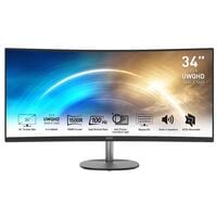 MSI PRO MP341CQDE VA Monitor, 86,36 cm (34''), 21:9, UWQHD, 2x HDMI, DisplayPort, Kopfhörer-/Mikrofonkombinationsbuchse