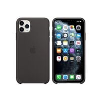 Apple Schutzhlle fr iPhone 11 Pro Max Silikon Case schwarz
