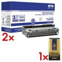 OTTO Office 2x Toner ersetzt Samsung MLT-D116L/ELSinkl. Kaffee gemahlen Prodomo 500 g
