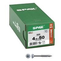 SPAX Universalschrauben T20 Senkkopf WIROX 4,5 x 50 mm 500 St�ck
