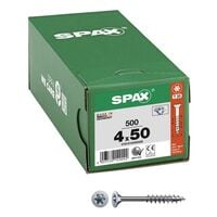 SPAX Universalschrauben T20 Senkkopf WIROX 4 x 50 mm 500 St�ck