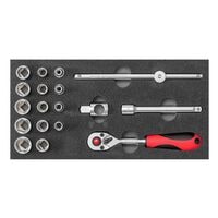 GEDORE red 18-tlg. Steckschlüssel-Satz »R22150020«