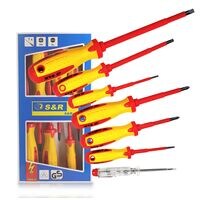 S&K Label Schraubenausdreher-Set »VDE Elektriker«