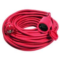 as-Schwabe Gummischlauch Verlngerungskabel 10 m IP44