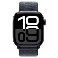 Apple Watch Series 10 42 mm Aluminium (GPS) Sport Loop 64 GB tinte / diamantschwarz
