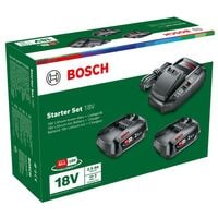 BOSCH Werkzeugakkus mit Ladegert Starter-Set 18V