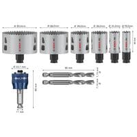 BOSCH Lochsgen-Set PRO Multi Material PC Plus 9-teilig