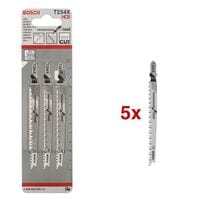 BOSCH Stichsgebltter T234X Progressor for Wood 5 Stck