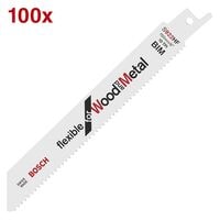 BOSCH Sbelsgebltter S 922 HF Flexible for Wood and Metal 100 Stck
