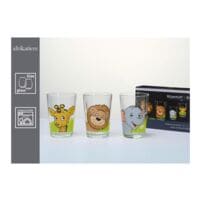 Ritzenhoff & Breker Kindergläser-Set Afrikatiere 205 ml 6 Stück
