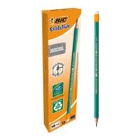 12x Bleistift BIC ECOlutions EVOLUTION 655, HB, mit Radiergummi