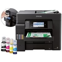 Epson EcoTank ET-5805 Multifunktionsdrucker A4 Farb-Tintenstrahldrucker mit WLAN und LAN