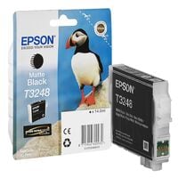 Epson Tintenpatrone »T3248« C13T32484010 Matt Schwarz