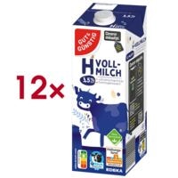 Gut und Günstig 12er-Pack haltbare Vollmilch »H-Vollmilch 3,5% Fett«