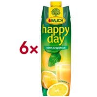 happy day 6er-Pack Fruchtsaft »100% Grapefruit« 1 Liter
