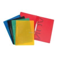 VON Schnellhefter A4 Kunststoff 100 Blatt 5 Stück VON Schnellhefter A4 Kunststoff 100 Blatt 5 Stück