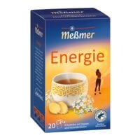 Memer Krutertee Energie Ingwer und Holunderblten 20 Stck Tassenportion Papierkuvert