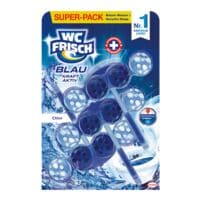 WC FRISCH Duftspler Blau Kraft Aktiv Chlor 3er-Super-Pack