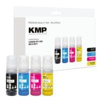 KMP Tintenpatrone ersetzt Canon »PFI050 BK,CMY« cyan, magenta, gelb, schwarz