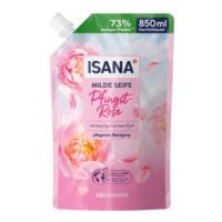ISANA Milde Seife »Pfingstrose« 850 ml Nachfüllbeutel