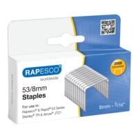 RAPESCO 2000er-Pack verzinkte Tackerklammern »53/8«