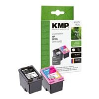 KMP Tintenpatronen-Set ersetzt HP »T6N04AE / T6N03AE« HP303XL cyan, magenta, gelb, schwarz