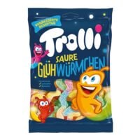 Trolli Fruchtgummi saure Glhwrmchen 150 g