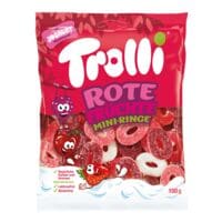 Trolli Fruchtgummi rote Früchte mini Ringe 150 g