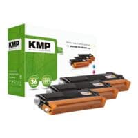 KMP 3er-Pack Toner ersetzt Brother »TN230C/M/Y« blau, rot, gelb