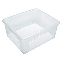 flink & sauber Archiv-Box 17.0 L transparent