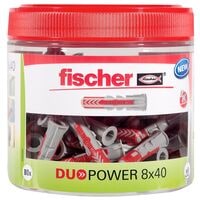 fischer Universaldbel-Sortiment DuoPower 8x40 Dose 2K 80 Stck